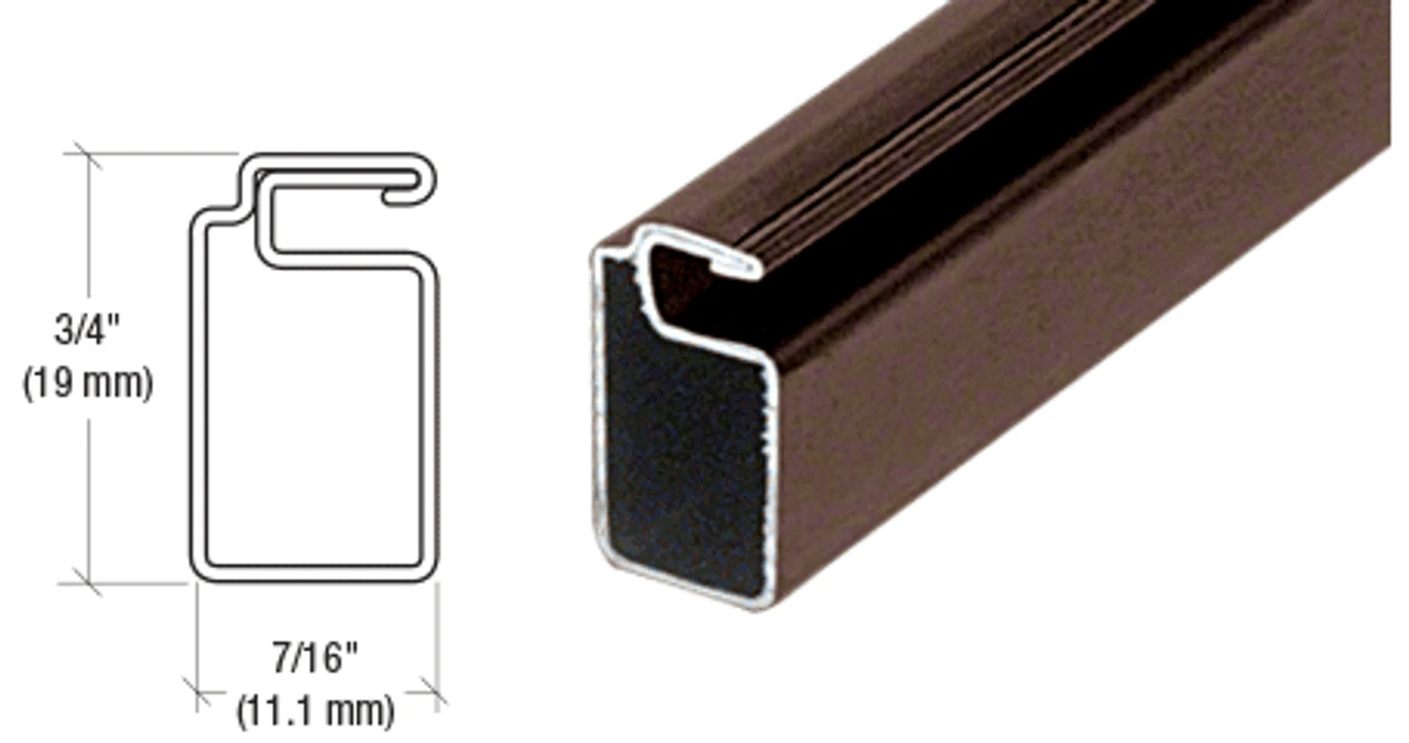 7/16 X 3/4 Painted Screen Frame - Image 2